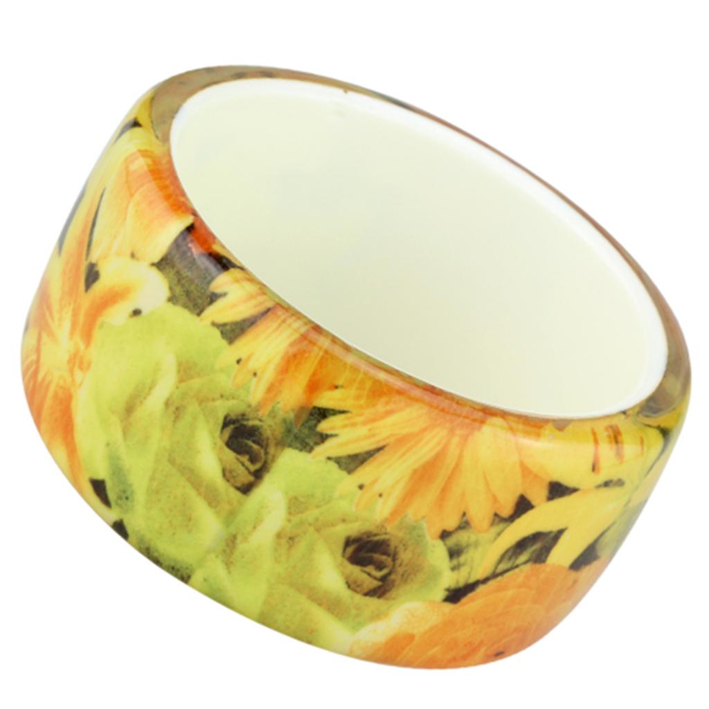 JCE123 Resin Bangle with No Stone