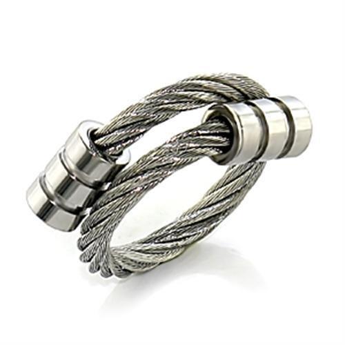 JCE395 Stainless Steel Ring with No Stone