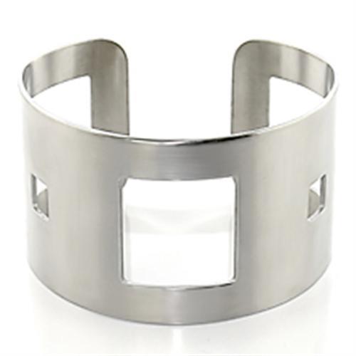 JCE625 Stainless Steel Bangle with No Stone