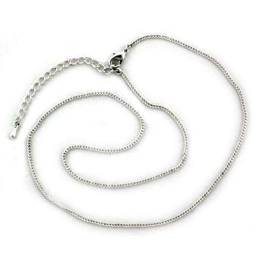 JCEA1091 Silver Brass Chain with No Stone