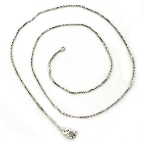 JCEAS1092 High-Polished 925 Sterling Silver Chain with No Stone