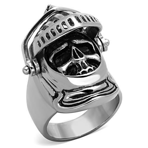 JCE1348 High polished (no plating) Stainless Steel Ring with No Stone