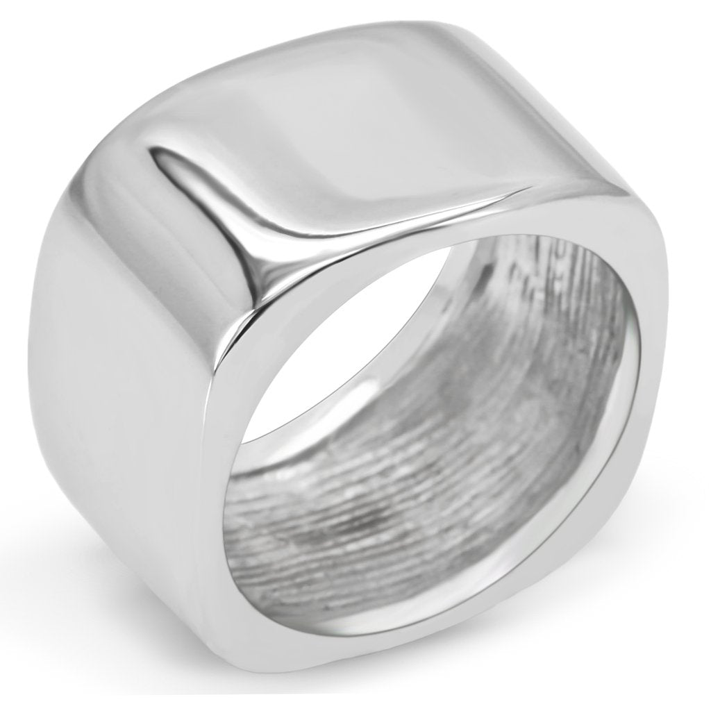 JCE208 High polished (no plating) Stainless Steel Ring with No Stone
