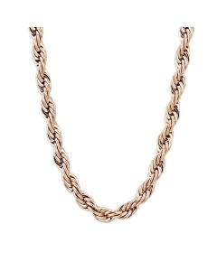 JCE2434R IP Rose Gold(Ion Plating) Stainless Steel Chain with No Stone