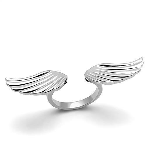 JCE3145 High polished (no plating) Stainless Steel Ring with No Stone