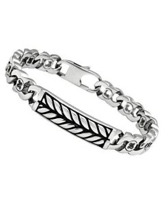 JCE438 High polished (no plating) Stainless Steel Bracelet with No Stone