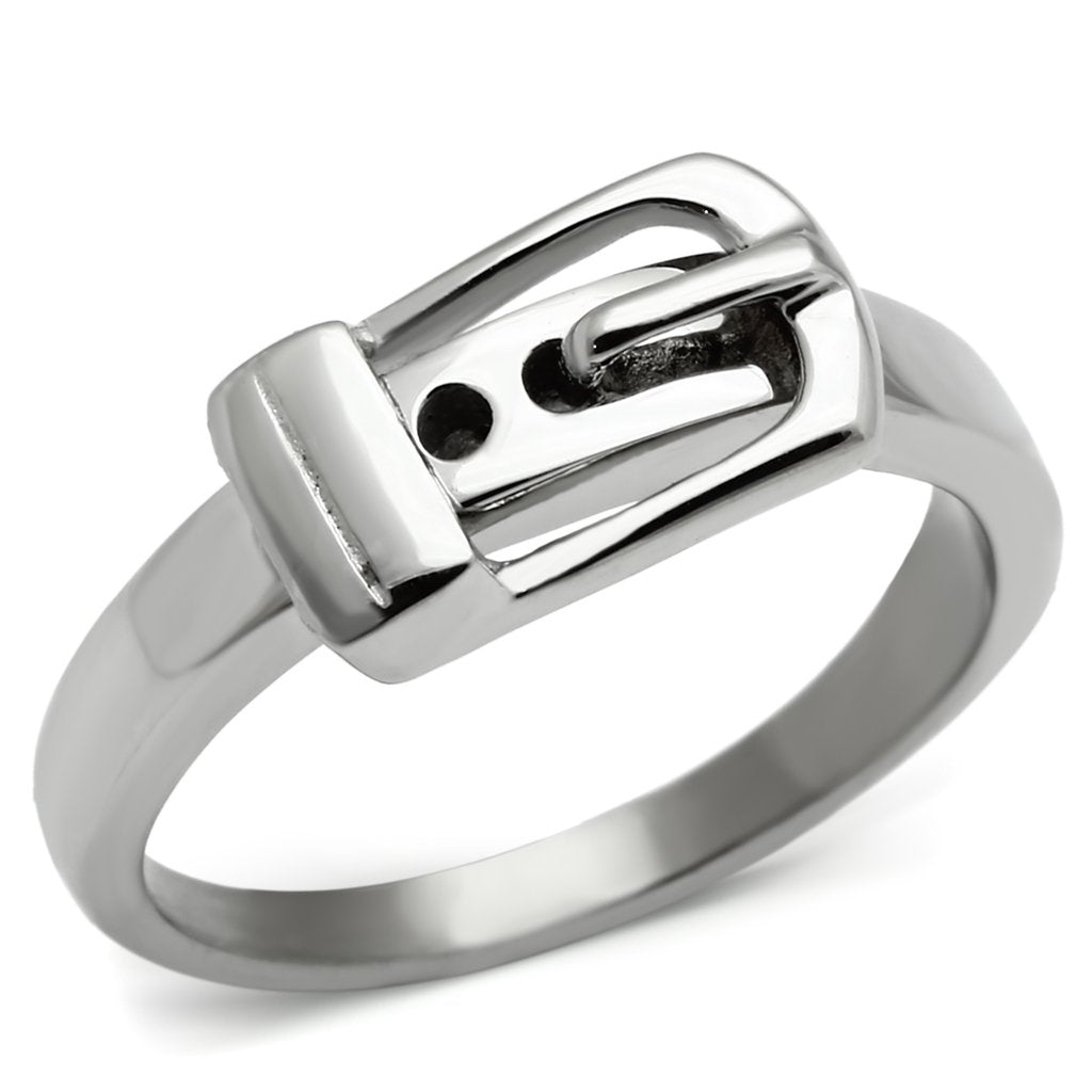 JCE472 High polished (no plating) Stainless Steel Ring with No Stone
